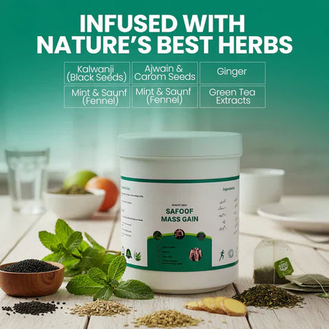 Original Safoof Mass Gain (Desi Nuskha) for Muscle & Weight Gain